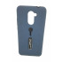 Cover Kickstand Matte With Finger Strap Huawei Y7 2017 Blue